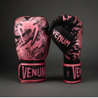 Боксови ръкавици - Venum Dragon's Flight Boxing Gloves - Black/Metallic Pink​